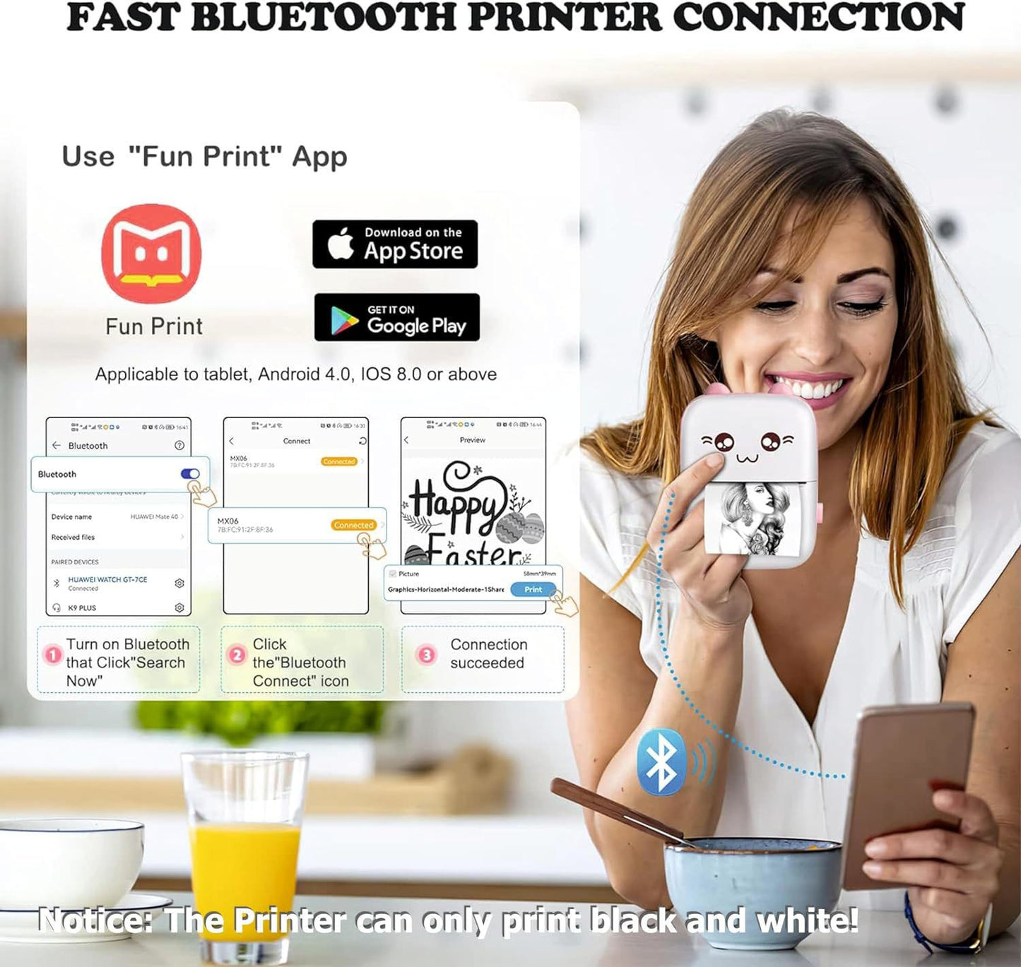 Mini portable Printer